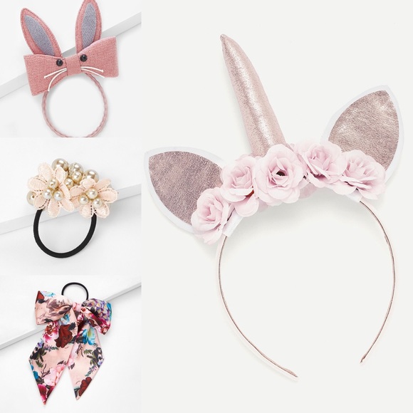 Other - 🆕🎀👧🏼4 piece girls hair accessory bundle